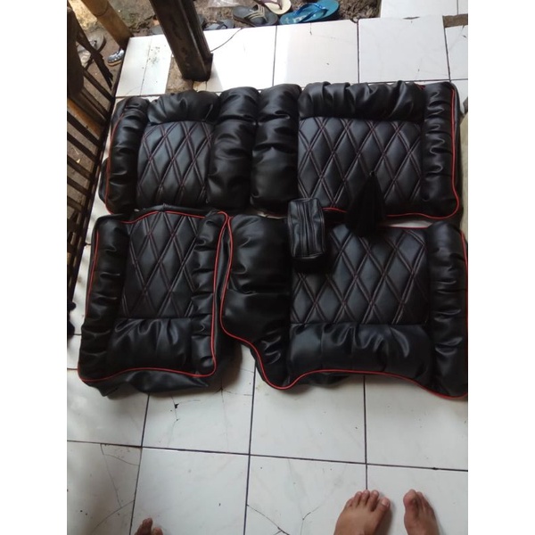 Jual cover jok mobil pickup carry futura,sarung jok mobil t120ss sofa