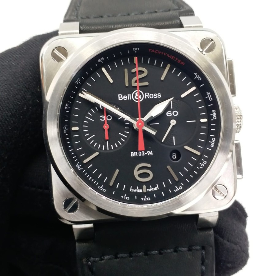 New Jam Tangan Bell Ross BR 03 94 Chrono Noob Factory 1 1 Garansi 1th