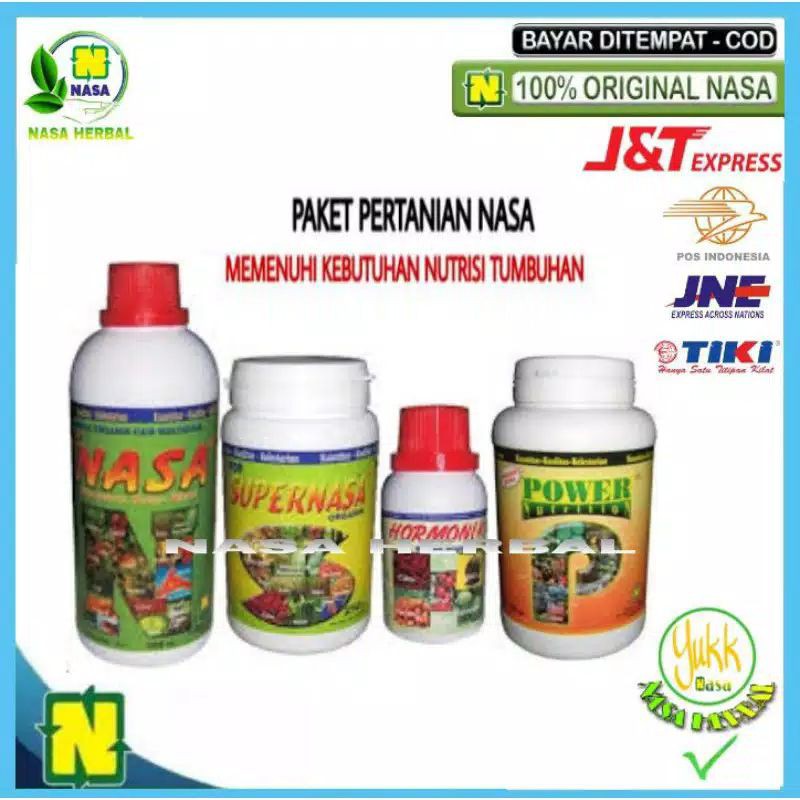 Jual Paket Pupuk Organik Nasa Poc Nasa Hormonik Power Dan Super Nasa