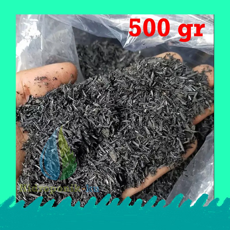 Jual Sekam Bakar Arang Kulit Padi Media Tanam Hidroponik Ku 500gr