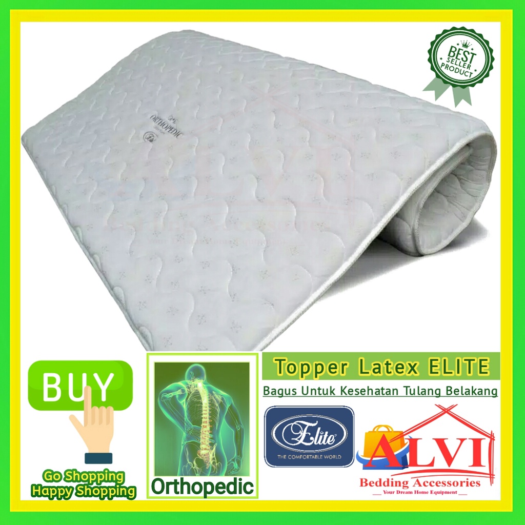 Jual Elite Orthopedic Latex Topper Elite 7cm (Single) (Super Single ...