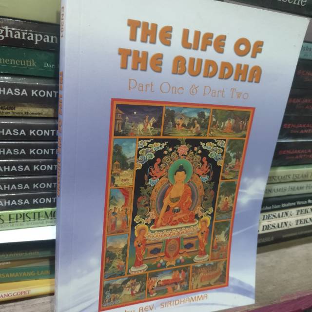 Jual The Life of Buddha part one and two by Rev Siridhamma, Bahasa ...