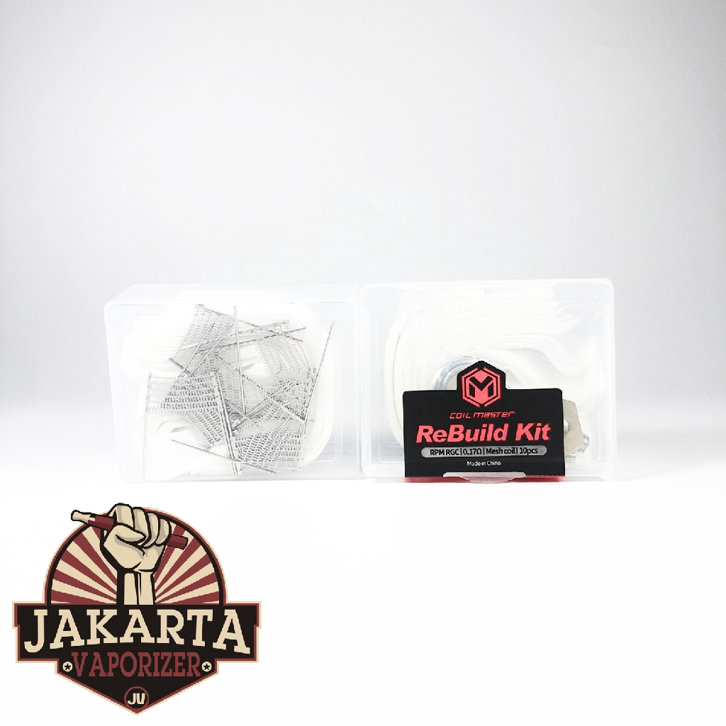 Jual [RBK RGC 0.17] COIL MASTER RBK REBUILD KIT RPM RGC 0.17 OHM MESH ...