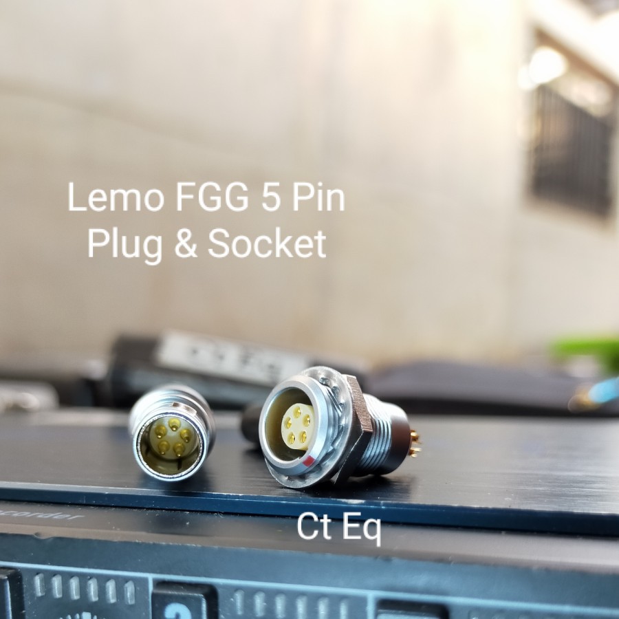 Jual Lemo Plug n Socket FGG 0B 5 Pin Konektor Lemo FGG 5 pin | Shopee ...