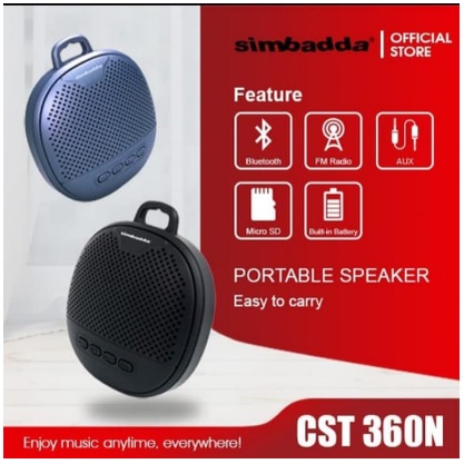 Jual Speaker Bluetooth Simbadda Cst N Shopee Indonesia