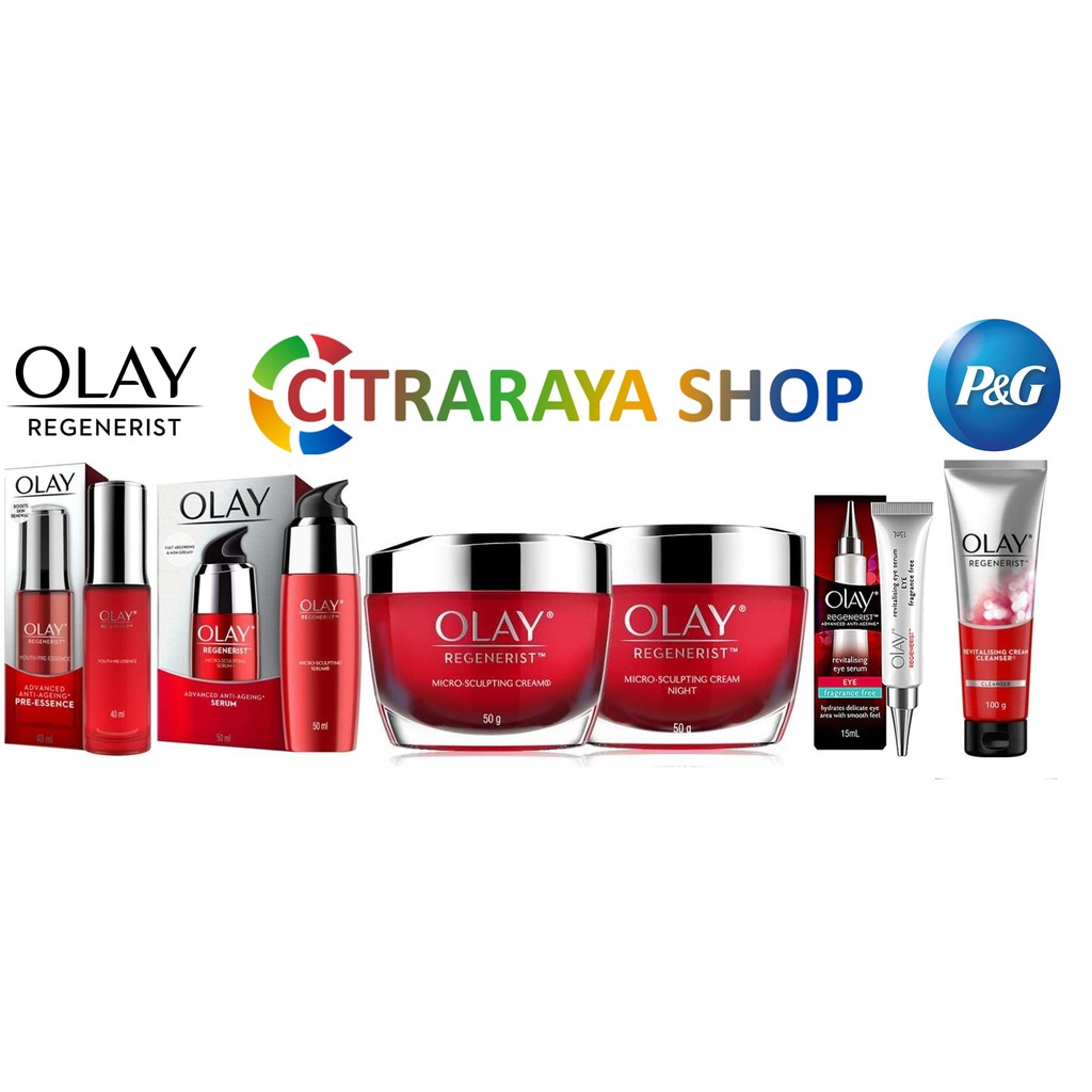 Jual Olay ADVANCED ANTI AGING PELEMBAB OLAY REGENERIST MICRO-SCULPTING ...
