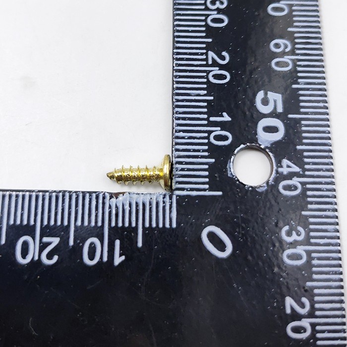 Jual ( 50 pcs ) Skrup mini kepala flat TF 6 x 10 mm P.S310 Screw Sekrup ...