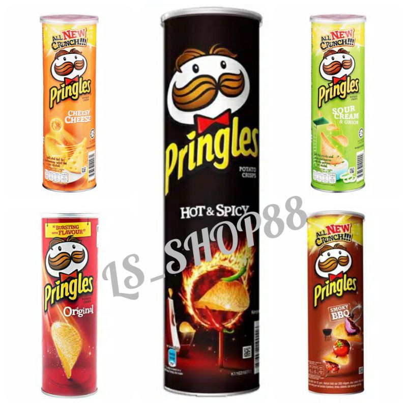 Jual PRINGLES Potato Crisps 107Gr | Shopee Indonesia