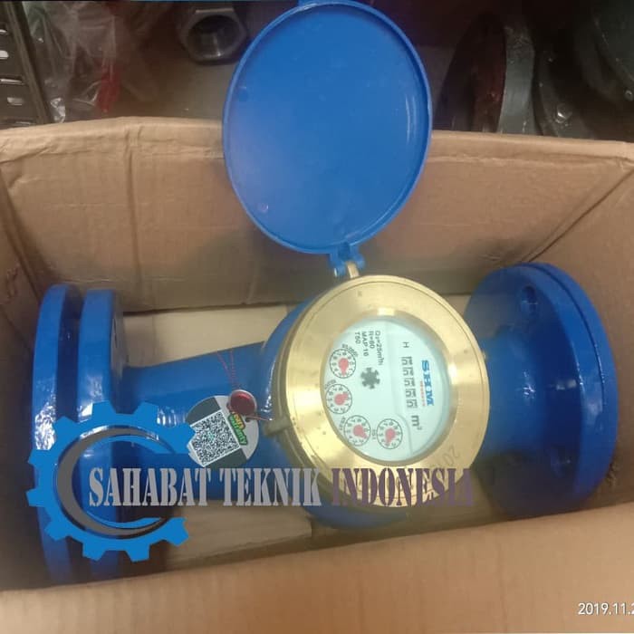 Jual Water Meter SHM Original PDAM Size 2 inch Dn 50mm Flange | Shopee ...