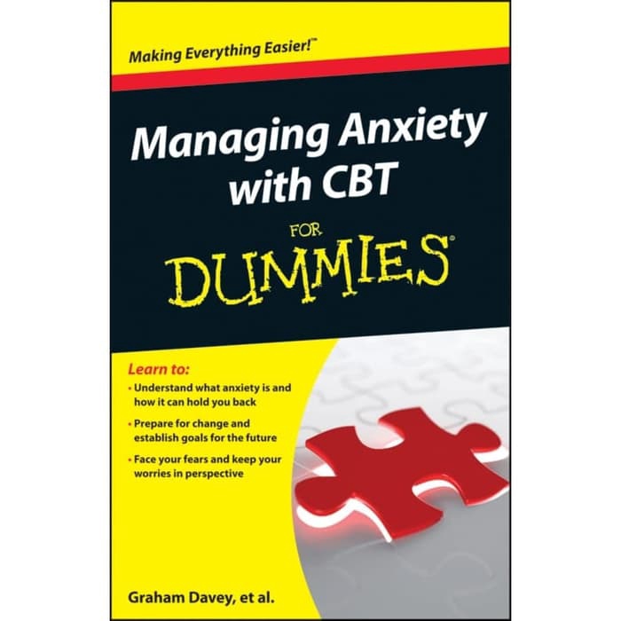 Jual Buku Managing Anxiety with CBT For Dummies (Softcover) Shopee