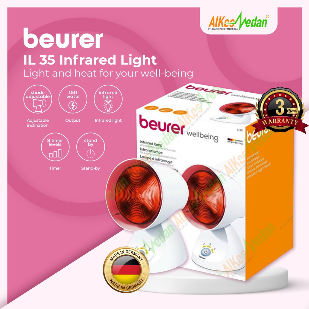 Beurer il deals 35 infrared lamp