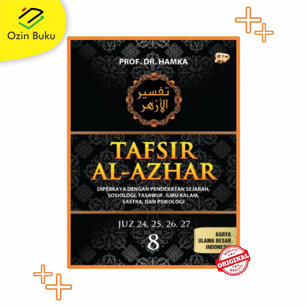 Jual Buku Tafsir Al Azhar Jilid 8 Shopee Indonesia