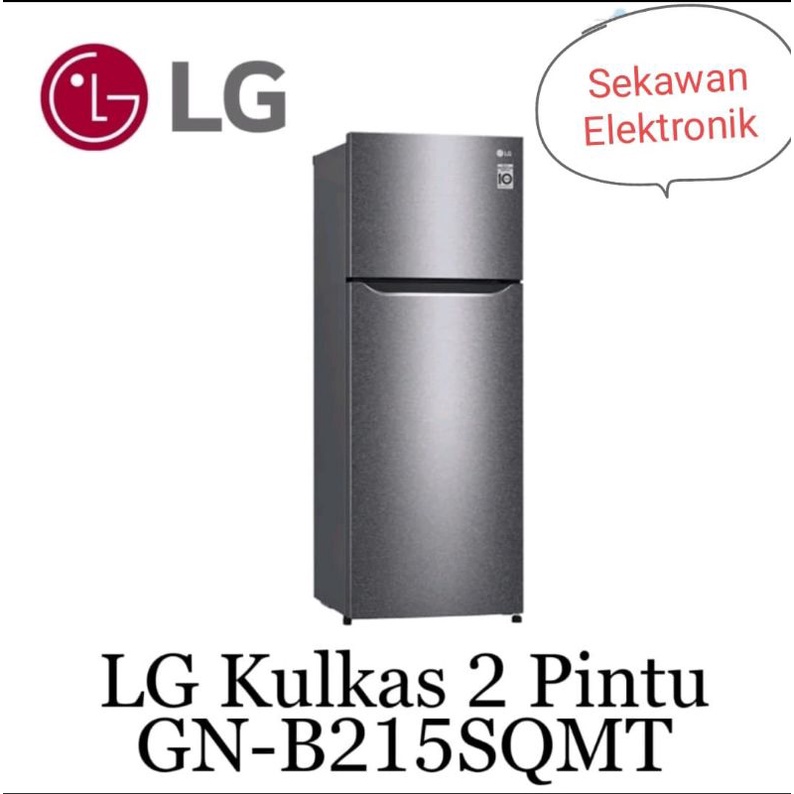 Jual Kulkas Lg Pintu Gn B Sqmt Smart Inverter Shopee Indonesia