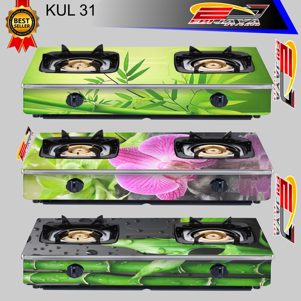Jual STIKER KOMPOR GAS 1 TUNGKU DAN 2 TUNGKU NEW DESIGN / STIKER LEMARI ...
