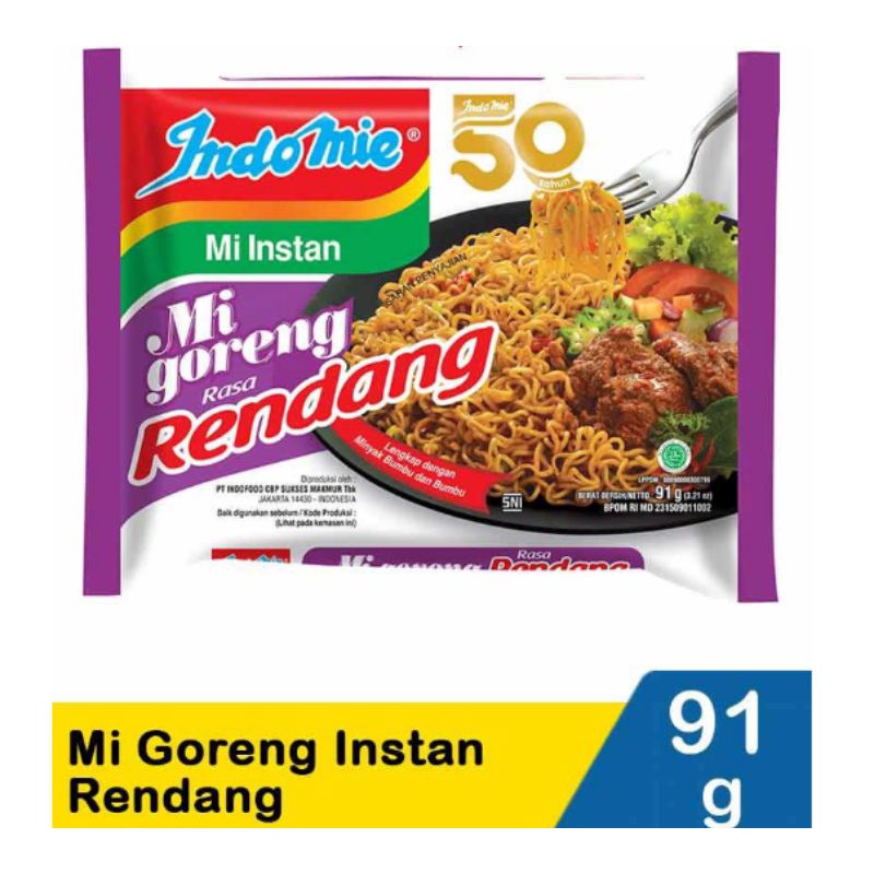 Jual Indomie Goreng Rasa Rendang Shopee Indonesia