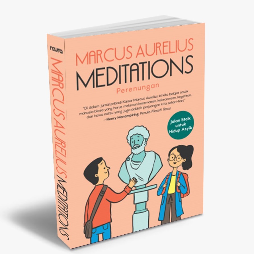 Jual [Mizan] Buku Meditations (Perenungan) : Jalan Stoik Untuk Hidup ...