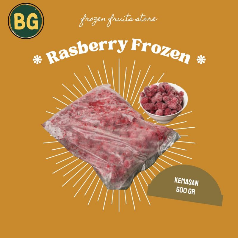 Jual Buah Raspberry Frozen,beku,harga murah,grosir,berkualitas | Shopee ...