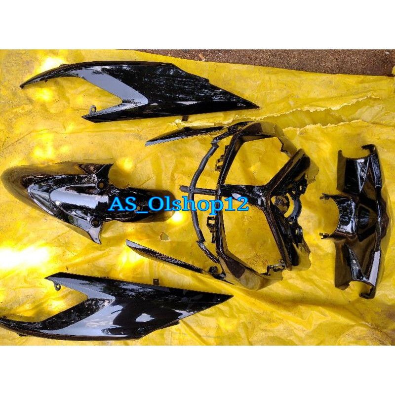 Jual COVER BODY HALUS VARIO TECHNO 110 KARBU HITAM | Shopee Indonesia