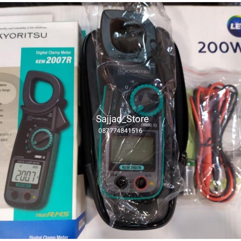 Jual Tang Ampere KYORITSU kew 2007R digital / Clamp meter / clamp