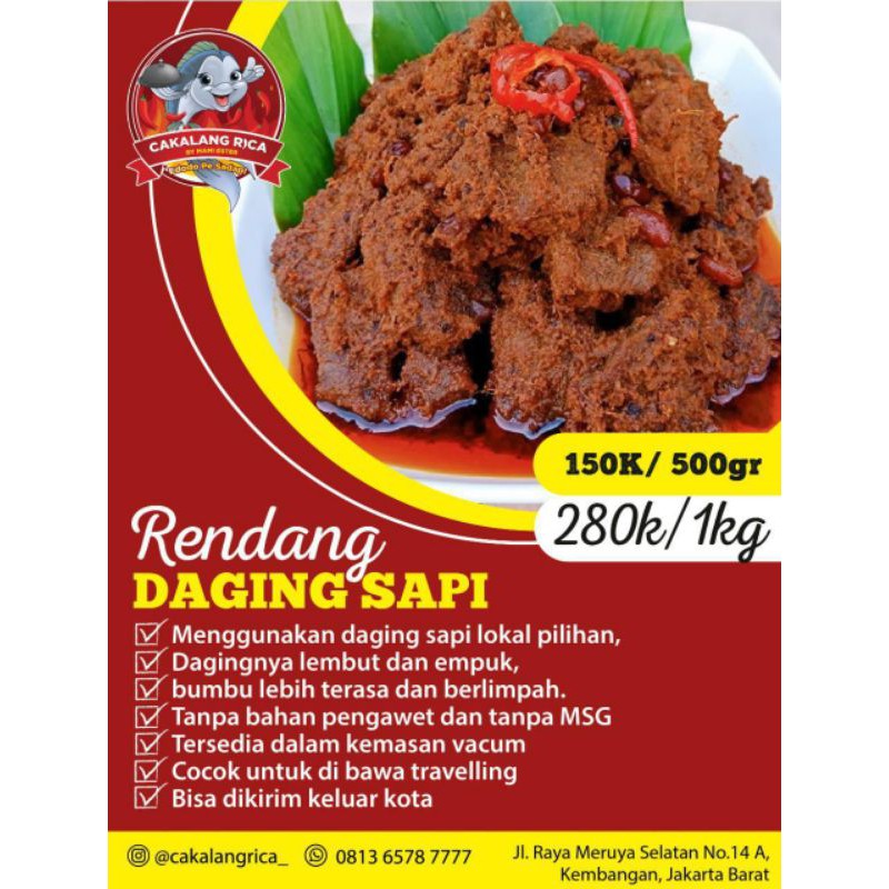 Jual Menu Daging Rendang | Shopee Indonesia