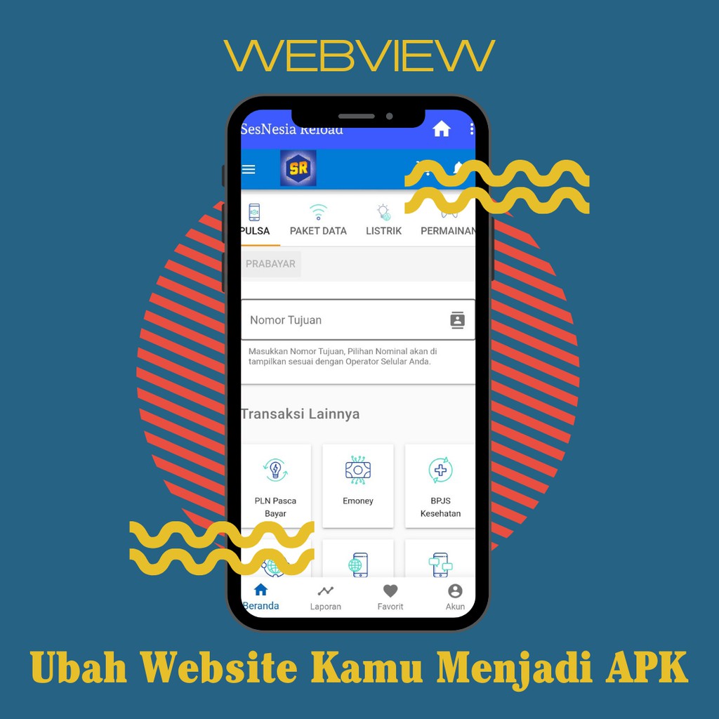 Jual Jasa Pembuatan Aplikasi Android Webview + ADS IKLAN | Shopee Indonesia
