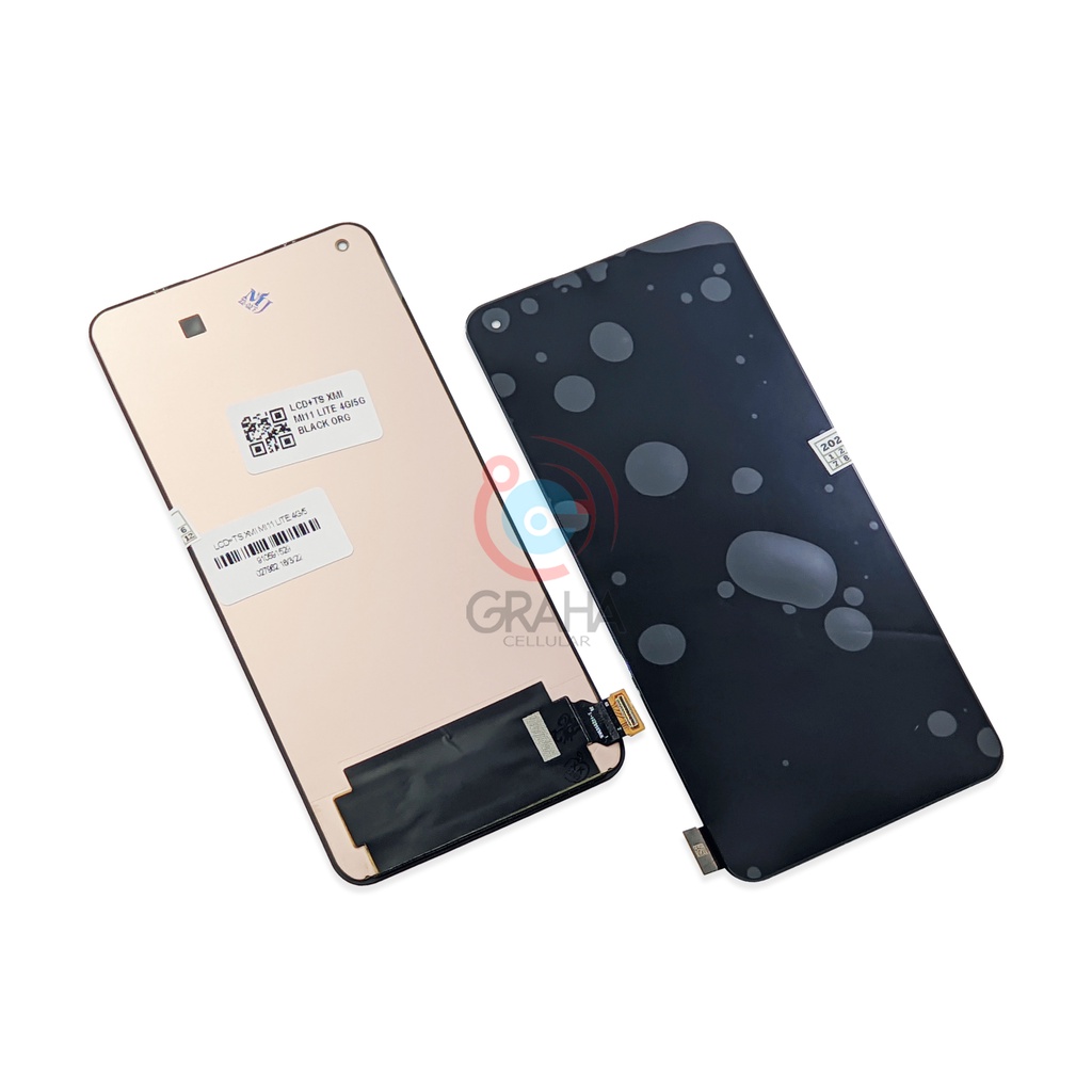 YHX-OU 6.55'' Schwarz TFT Display Für Xiaomi 11 Lite 5G NE Mi 11 Lite 4G Mi 11 Lite 5G ​LCD Display Touchscreen Ersatz Bildschirm mit Werkzeug 1