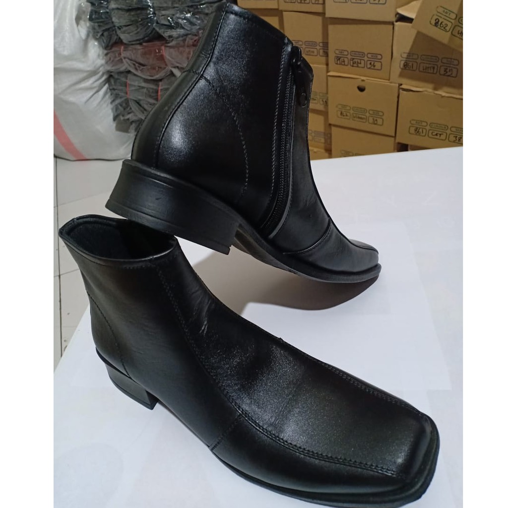 Jual Sepatu Pdh Wanita Seri Sus 3cm Kulit Asli Standar Polwan Siswi Sekolah Smkn Sman Shopee