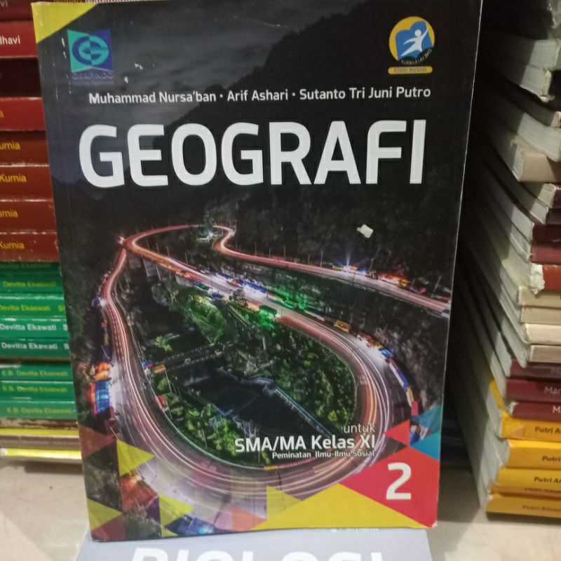 Jual BUKU GEOGRAFI KELAS 11 SMA PENERBIT GRAFINDO 2022 | Shopee Indonesia