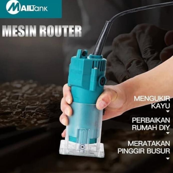 Jual MAILTANK SH134 Mesin Router Profil Kayu 6mm - Router Trimmer List ...