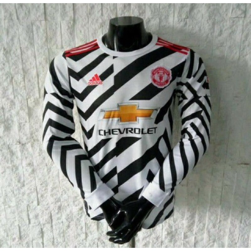 Jual Jersey Kaos Baju Bola Mu Rd Third Ls Longsleeve Lengan Tangan