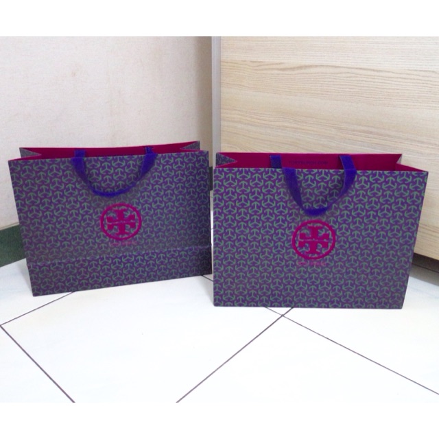 Paper bag tory online burch