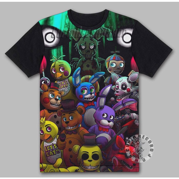 Jual Baju Fnaf Five Nights At Freddy S Freddy Kaos Dewasa Pria Laki