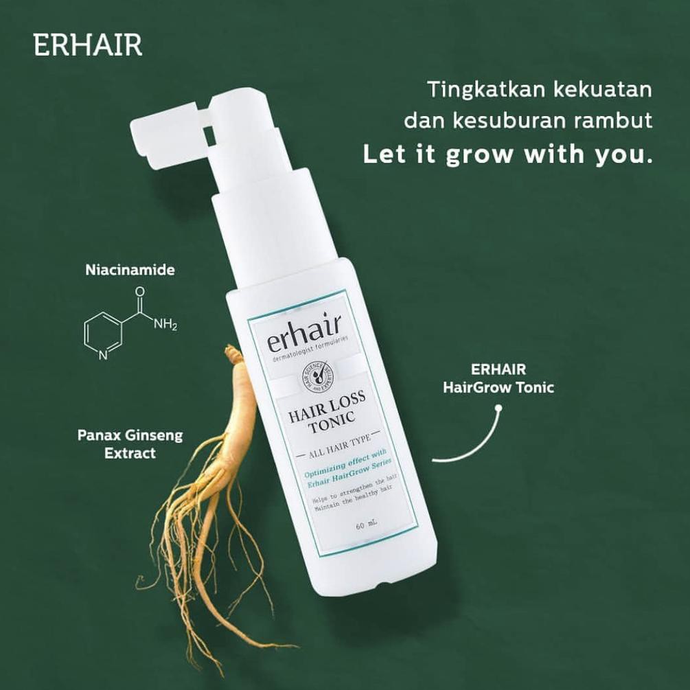 Jual ERHA Hair Loss Tonic / Hair Grow Tonic 60ml Tonic Rambut Rontok