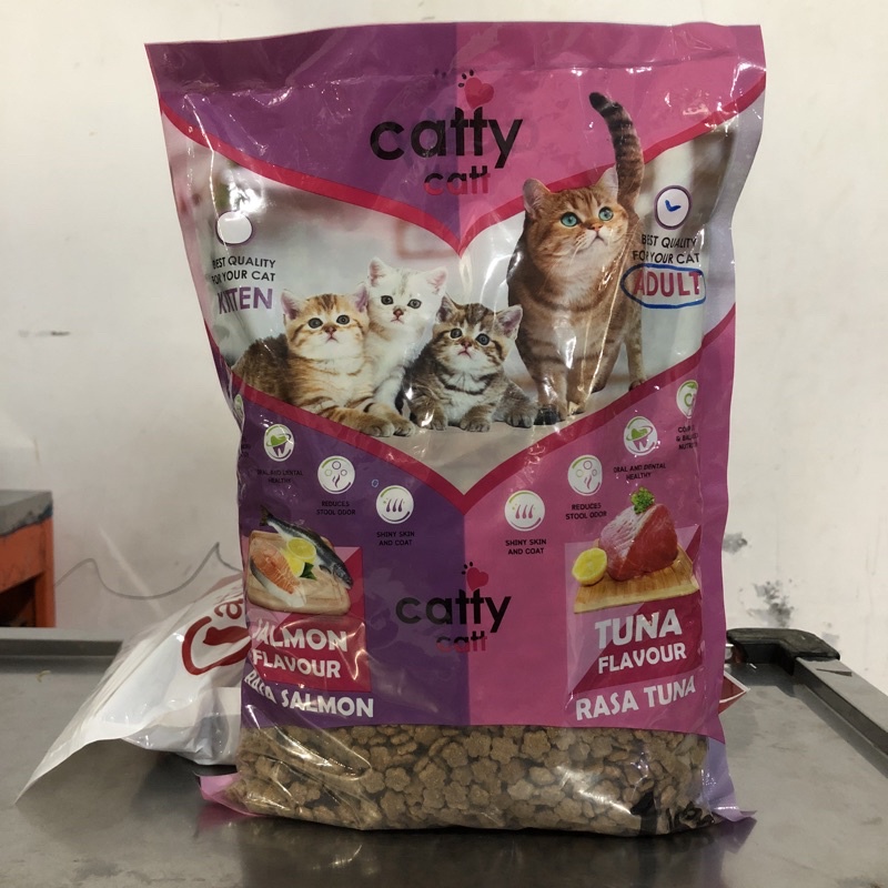Jual CATTY CAT Dry Food 1 kg Shopee Indonesia