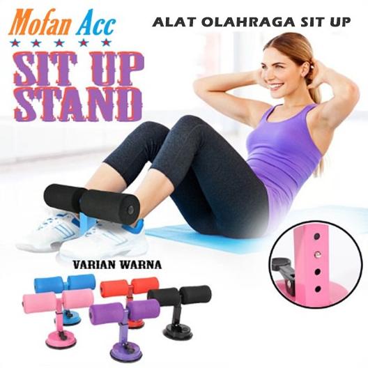 Jual Alat Bantu Olahraga Sit Up Stand Bench Fitness Penahan Pegangan ...