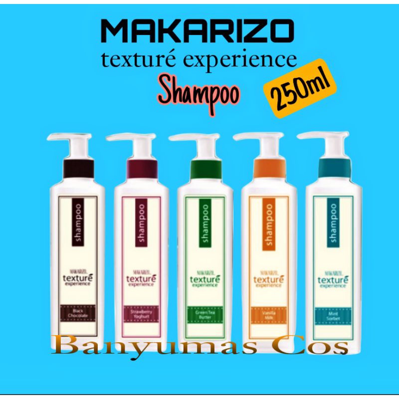 Jual Makarizo Texture Experience Shampoo 250ml Shopee Indonesia