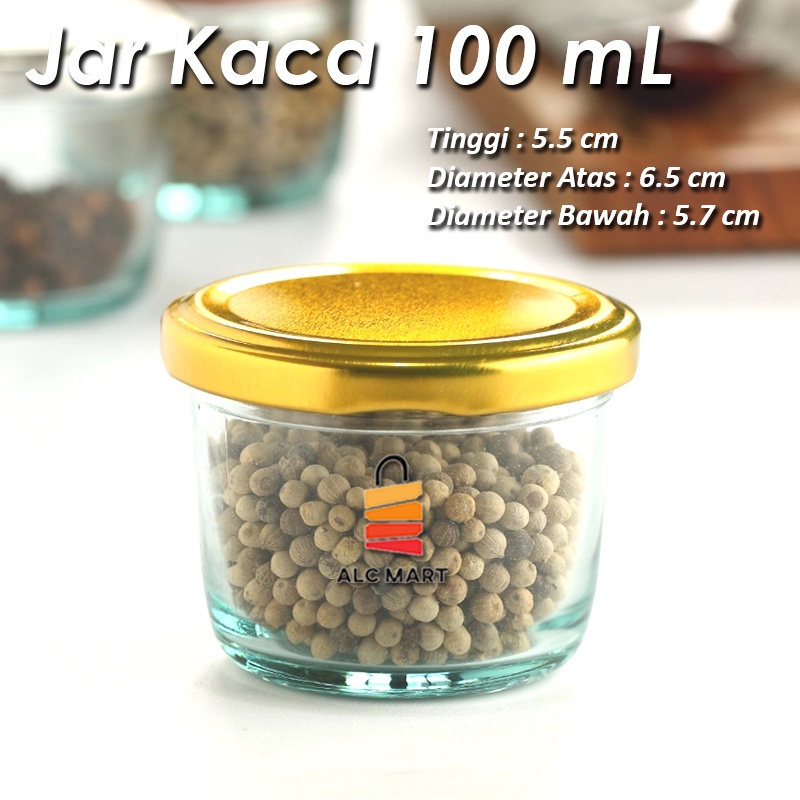 Jual Wajib Extra Packing Toples Ml Jar Kaca Ml Toples Kaca Ml Toples Beling