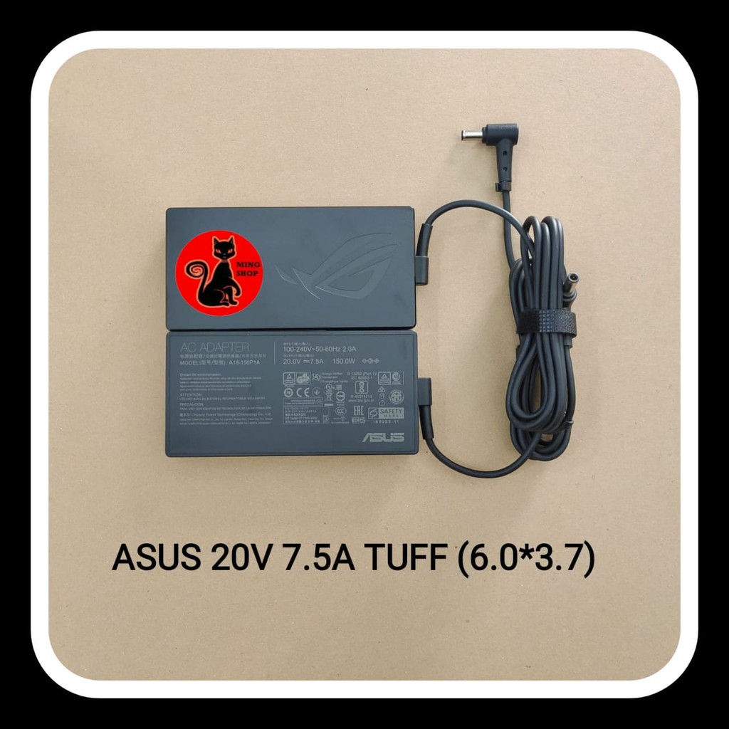 Jual ADAPTOR Asus 20V 7.5A TUFF (6.0x3.7) | Shopee Indonesia