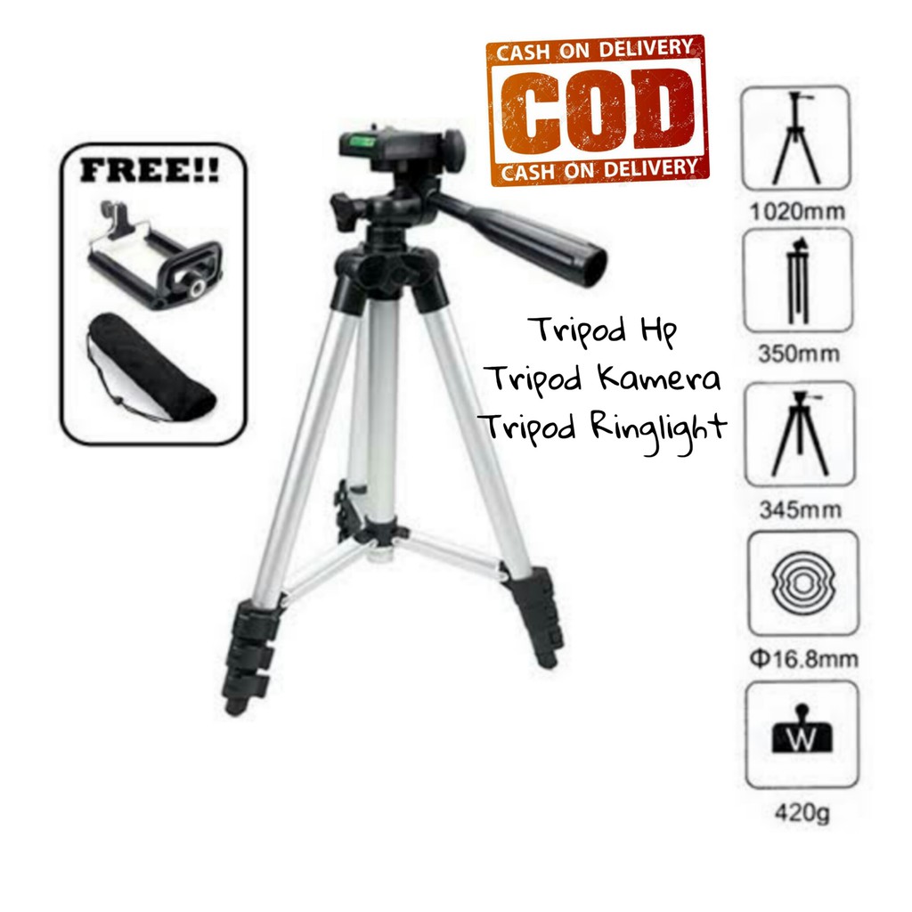 Jual Tripod Handphone Dan Kamera Dslr Tripot Hp Tripot Murah Shopee Indonesia