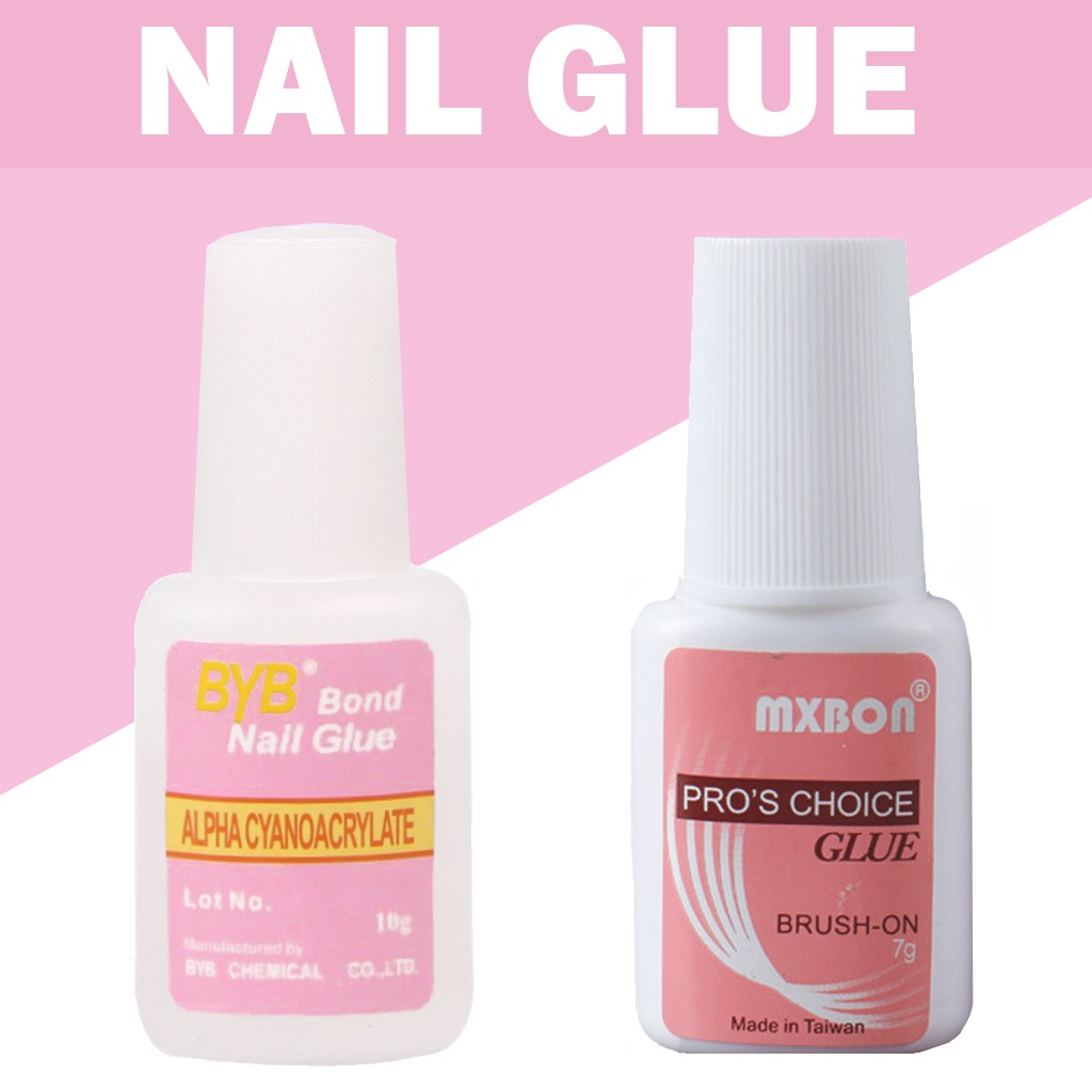 Jual Lem Cair Kuku Palsu 7 10 Gram Byb Mxbon Nail Glue Fake Nail