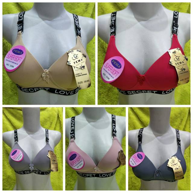 Jual Fema bra sport wanita bh pengait 2 beha kutang murah