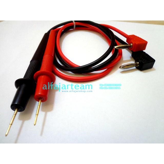 Jual Kabel Multitester MultiMeter Alat Ukur Tegangan Jarum Jack Per ...