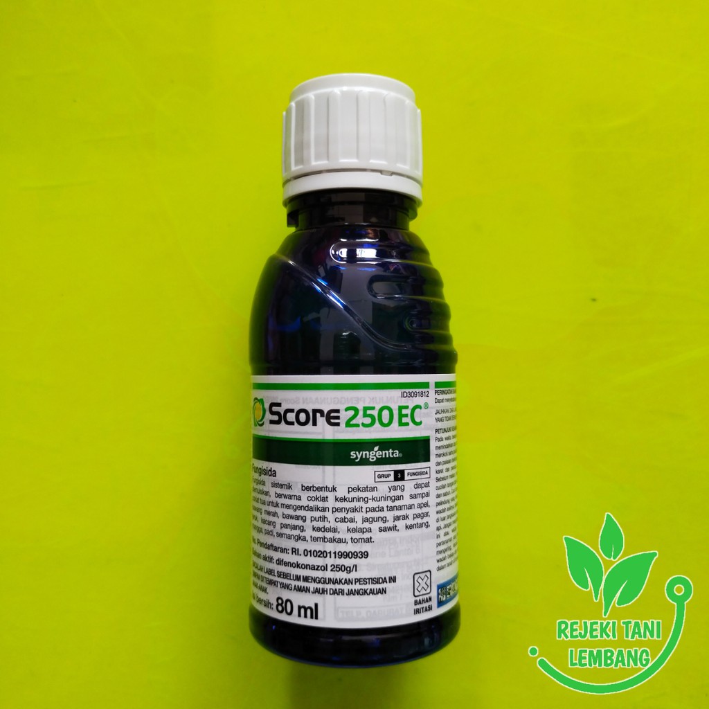 Jual SCORE 250 EC 80ML FUNGISIDA + ZPT PENGENDALI PENYAKIT TANAMAN ...