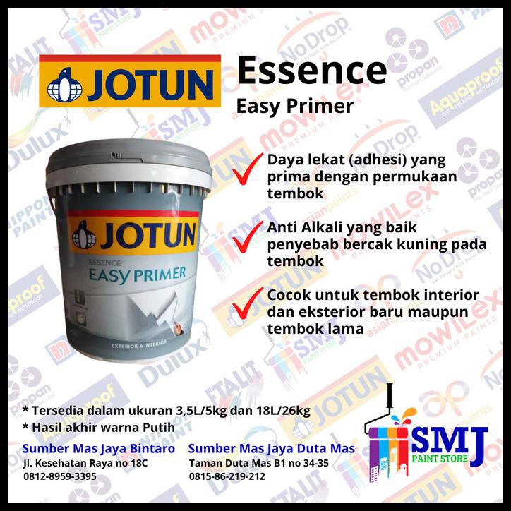 Jual Cat Dasar Tembok Exterior And Interior Jotun Easy Primer Kemasan 18 Lt Shopee Indonesia 5870