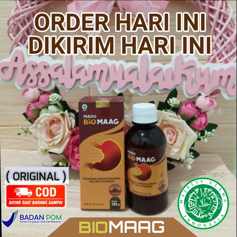 Jual Madu Biomaag Asli Original Obat Untuk Asam Lambung Maag Kronis