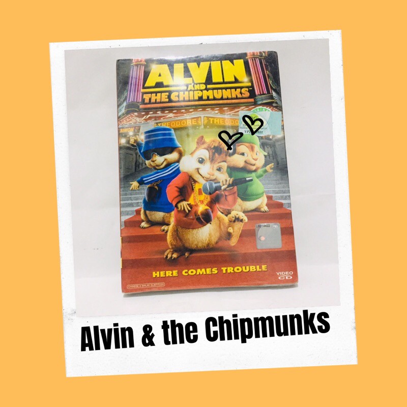 Jual Vcd Alvin & the Chipmunks Here comes trouble | Shopee Indonesia