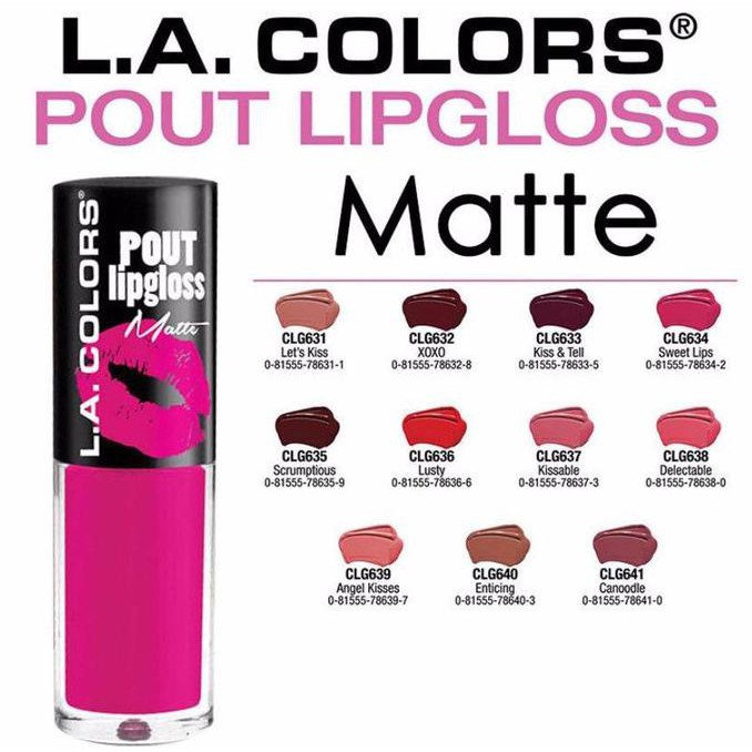 Jual La Colors Pout Lipgloss Super Shine Ori Usa K Lac Lg Shopee Indonesia