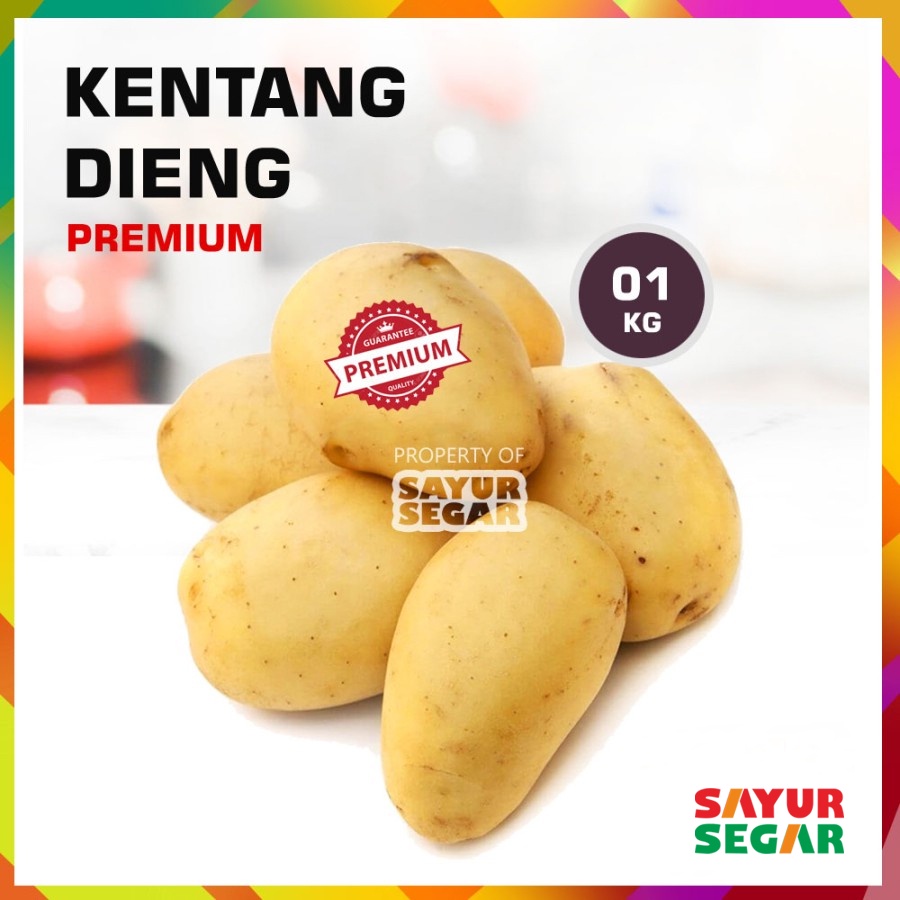 Jual Kentang Dieng Super 1 Kg Premium Shopee Indonesia