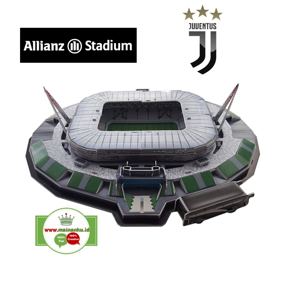 Jual 3D Puzzle Stadium, JUVENTUS - ALLIANZ STADIUM, Miniatur Stadium