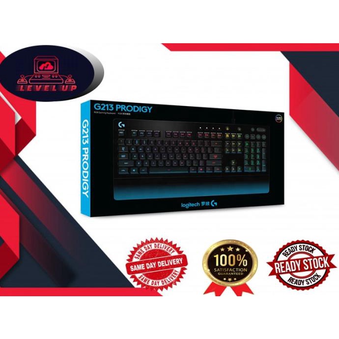 Jual Logitech G213 Prodigy Gaming Keyboard | Shopee Indonesia